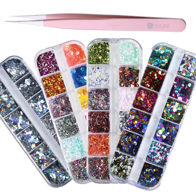 Colorful Round Sequins Glitter Chameleon Nail Flakies Paillette Manicure Nail Art Decoration Rose Gold Tweezer Set
Colorful Round Sequins Glitter Chameleon Nail Flakies Paillette Manicure Nail Art Decoration Rose Gold Tweezer Set