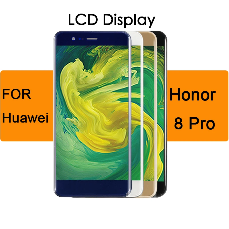 Lcd Display Touch Screen Assembly Replacement with frame For Huawei Honor 8 Pro for Honor V9 LCD DUK-L09 DUK-AL20 5.7"
Lcd Display Touch Screen Assembly Replacement with frame For Huawei Honor 8 Pro for Honor V9 LCD DUK-L09 DUK-AL20 5.7"