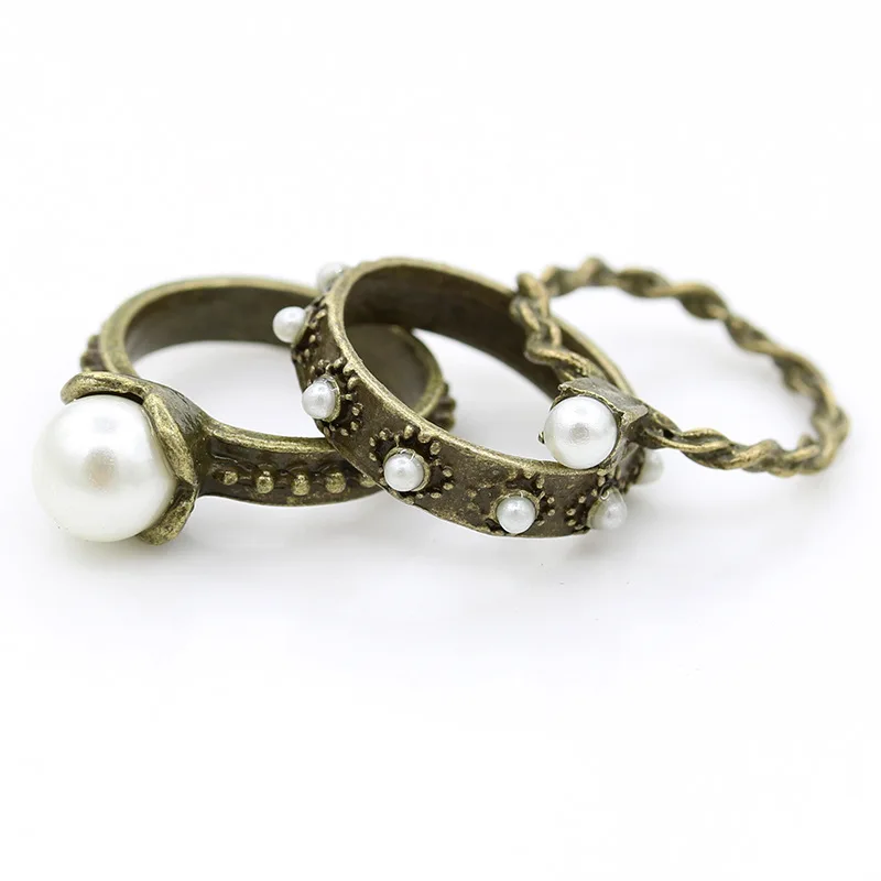 New Pearl Womens Gold Wedding Ring Sets Retro Geometric Engagement Rings for Women Jewelry Accessorise Bague Femme
New Pearl Womens Gold Wedding Ring Sets Retro Geometric Engagement Rings for Women Jewelry Accessorise Bague Femme