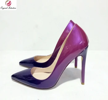 Original Intention New Sexy Women Pumps Popular Pointed Toe Thin Heels Pumps Red Purple Gradient Shoes Woman Plus US Size 4-15
Original Intention New Sexy Women Pumps Popular Pointed Toe Thin Heels Pumps Red Purple Gradient Shoes Woman Plus US Size 4-15