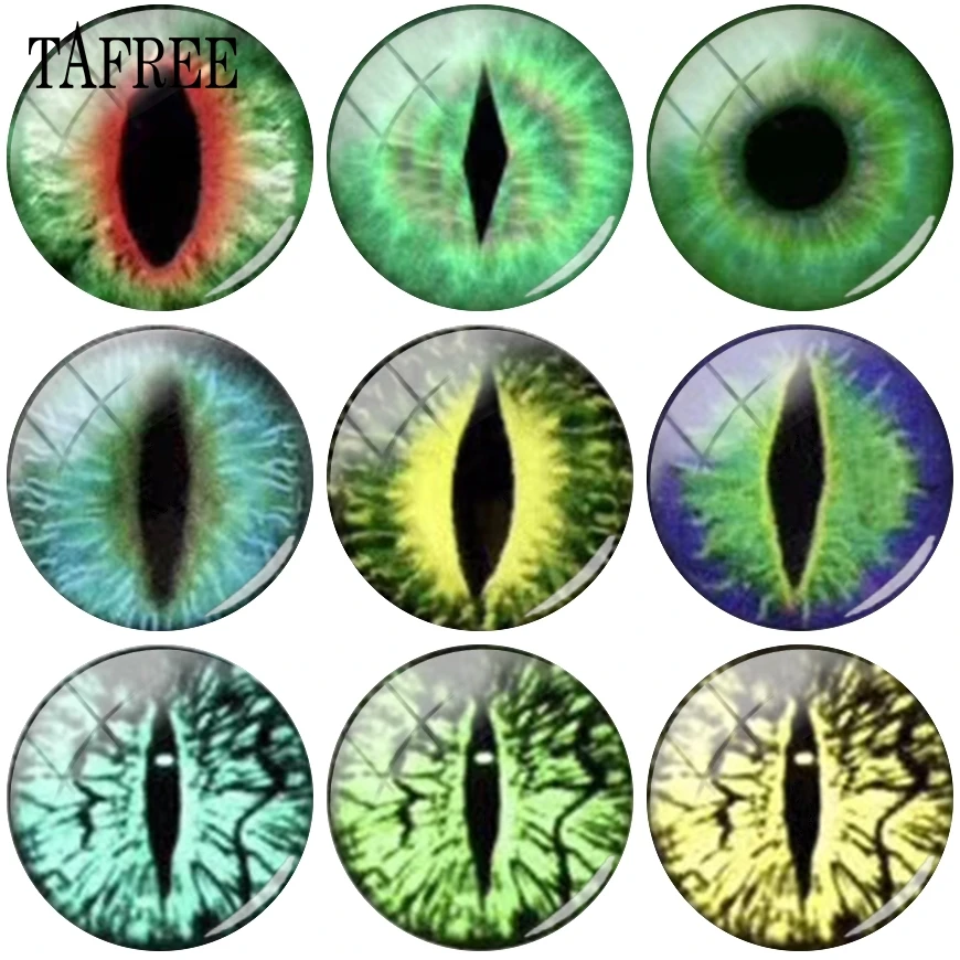 TAFREE Green Mystery Animal Eyes 12mm 20mm Glass Beads Cabochon Dome Cover Pendant DIY Jewelry
TAFREE Green Mystery Animal Eyes 12mm 20mm Glass Beads Cabochon Dome Cover Pendant DIY Jewelry