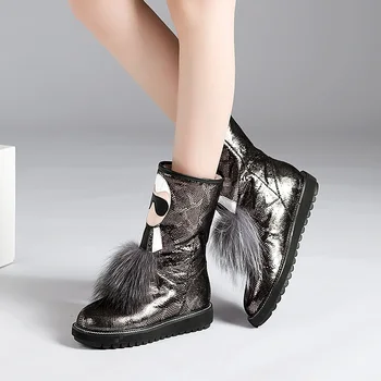 VANKARING fashion high quality printed snake leather ankle boots woman shoes platform shoes woman winter warm snow casual boots
VANKARING fashion high quality printed snake leather ankle boots woman shoes platform shoes woman winter warm snow casual boots