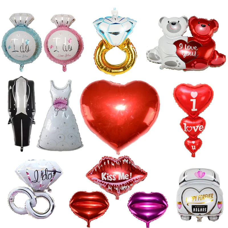 Wedding Bride Groom Form Aluminum Foil Decoration Balloons Love Heart Diamond Shaped Balloon Party Supplies
Wedding Bride Groom Form Aluminum Foil Decoration Balloons Love Heart Diamond Shaped Balloon Party Supplies