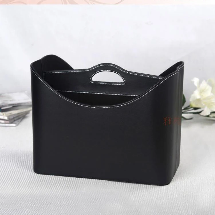 Free shipping 2019fashion home leather gift basket storage basket for newspaper magazine clothes sundries wine 280A
Free shipping 2019fashion home leather gift basket storage basket for newspaper magazine clothes sundries wine 280A