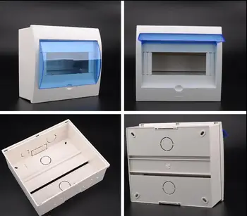 5-8 bit home use open installation plastic distribution box air switch empty boxes 150*170mm
5-8 bit home use open installation plastic distribution box air switch empty boxes 150*170mm