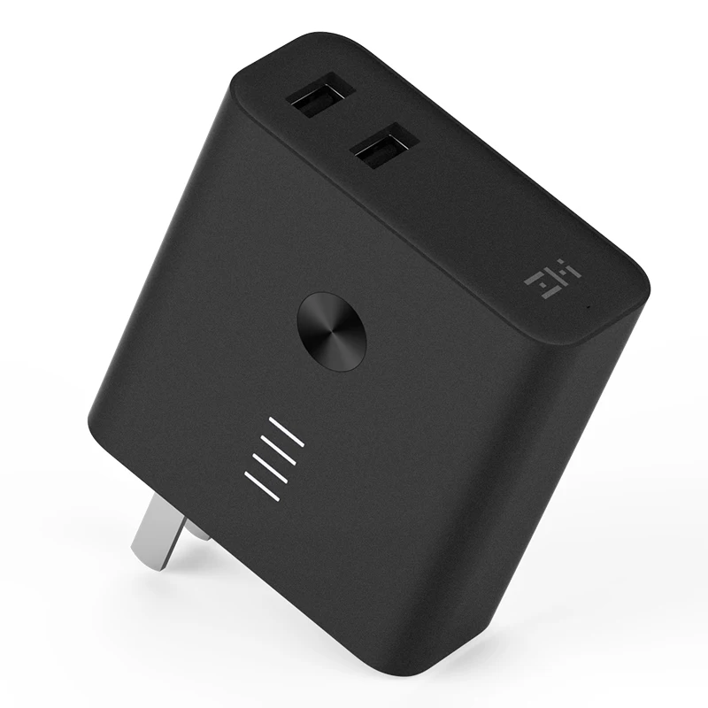 Внешний аккумулятор Xiaomi ZMI + зарядное устройство 6700 мАч Quick Charge 3 0 Поддерживает