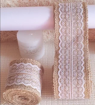 wedding decoration Jute ribbon wedding Craft gift packaging Event & party supplies hemp twine Lace
wedding decoration Jute ribbon wedding Craft gift packaging Event & party supplies hemp twine Lace