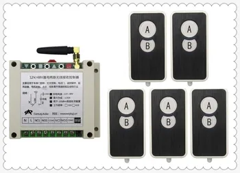 DC12V 24V 36V 48V 10A 2CH RF Wireless Remote Control Switch System 5 transmitter and 1 receiver universal gate remote control
DC12V 24V 36V 48V 10A 2CH RF Wireless Remote Control Switch System 5 transmitter and 1 receiver universal gate remote control