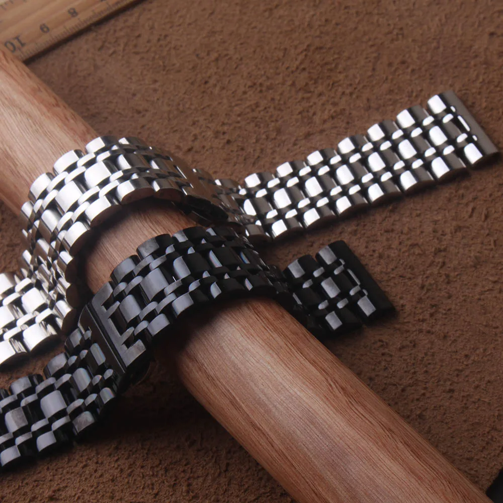 Watchband straps 22mm 23mm 24mm 26mm Available Silver Black Stainless Steel Mens Metal Bracelet Watch Band Strap For Brand watch
Watchband straps 22mm 23mm 24mm 26mm Available Silver Black Stainless Steel Mens Metal Bracelet Watch Band Strap For Brand watch