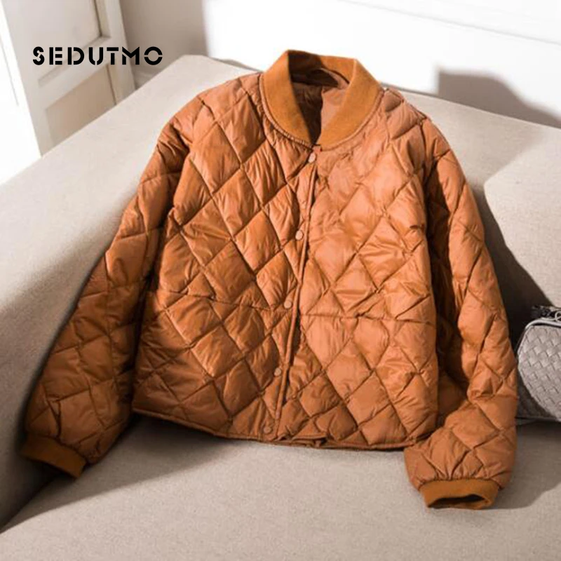 SEDUTMO Winter Short Womens Down Jackets Ultra Light Duck Down Coat Black Puffer Jacket Oversize Autumn Parkas ED462
SEDUTMO Winter Short Womens Down Jackets Ultra Light Duck Down Coat Black Puffer Jacket Oversize Autumn Parkas ED462