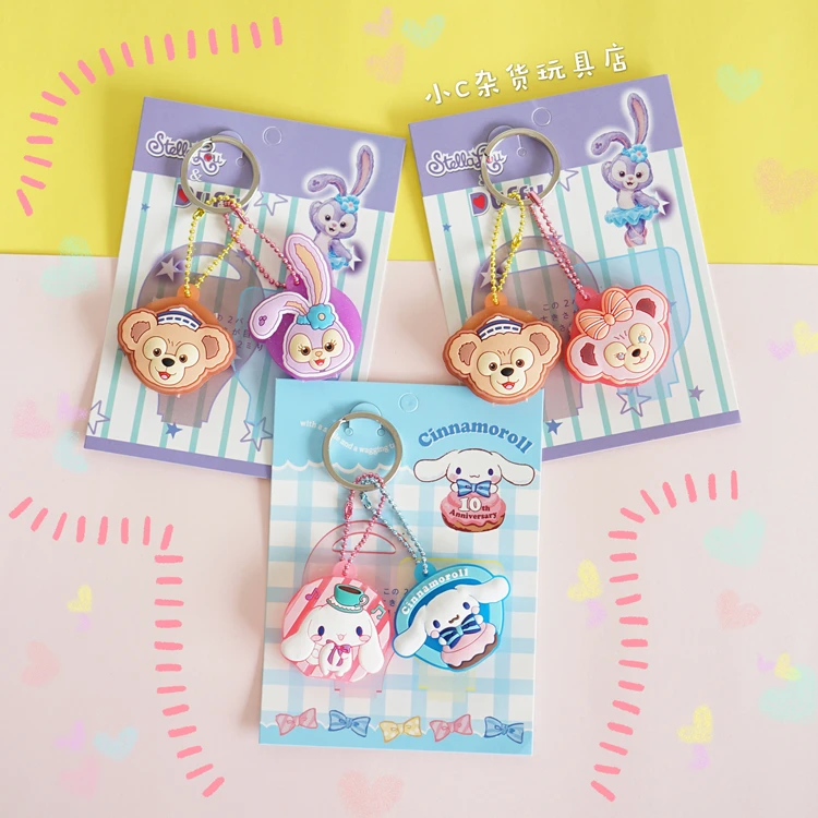 Creative Cute Doll Cinnamoroll Keychain Keyring holder Bag Pendant for Girls Figure Toy
Creative Cute Doll Cinnamoroll Keychain Keyring holder Bag Pendant for Girls Figure Toy