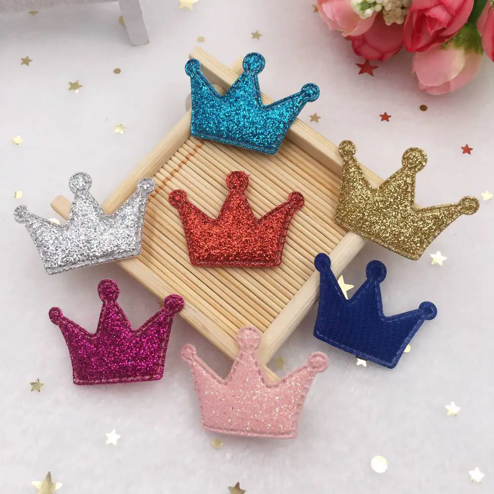40pcs mix Glitter Bepowder Applique Cloth Padded crown Patches Wedding DIY Hair Clip Accessories Craft Supplies SE086*2
40pcs mix Glitter Bepowder Applique Cloth Padded crown Patches Wedding DIY Hair Clip Accessories Craft Supplies SE086*2