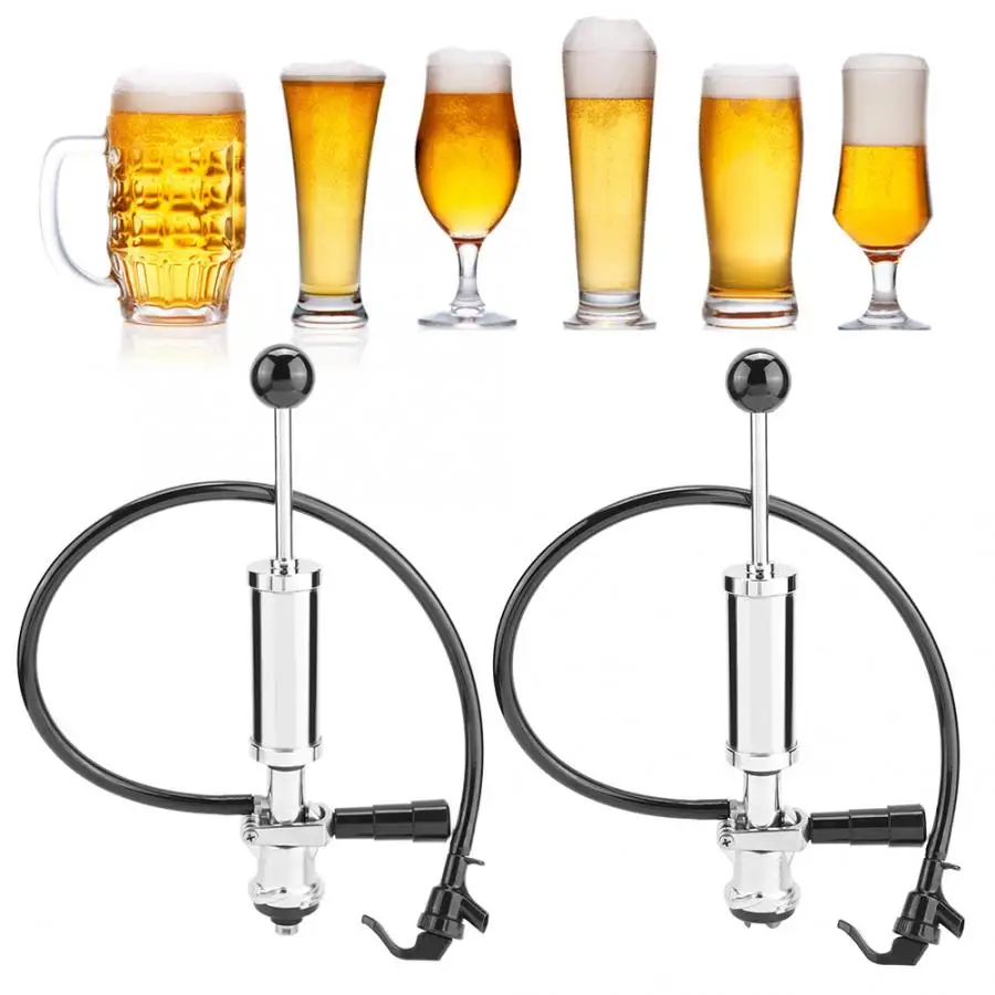 4 In Draft Beer Picnic Tap Party Pump Heavy Duty Beer Keg Tap Pump with Squeeze Trigger Bar Tools
4 In Draft Beer Picnic Tap Party Pump Heavy Duty Beer Keg Tap Pump with Squeeze Trigger Bar Tools