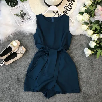 2019 summer new women jumpsuits and rompers solid beach style shorts lady playsuits sleeveless irregular shorts
2019 summer new women jumpsuits and rompers solid beach style shorts lady playsuits sleeveless irregular shorts