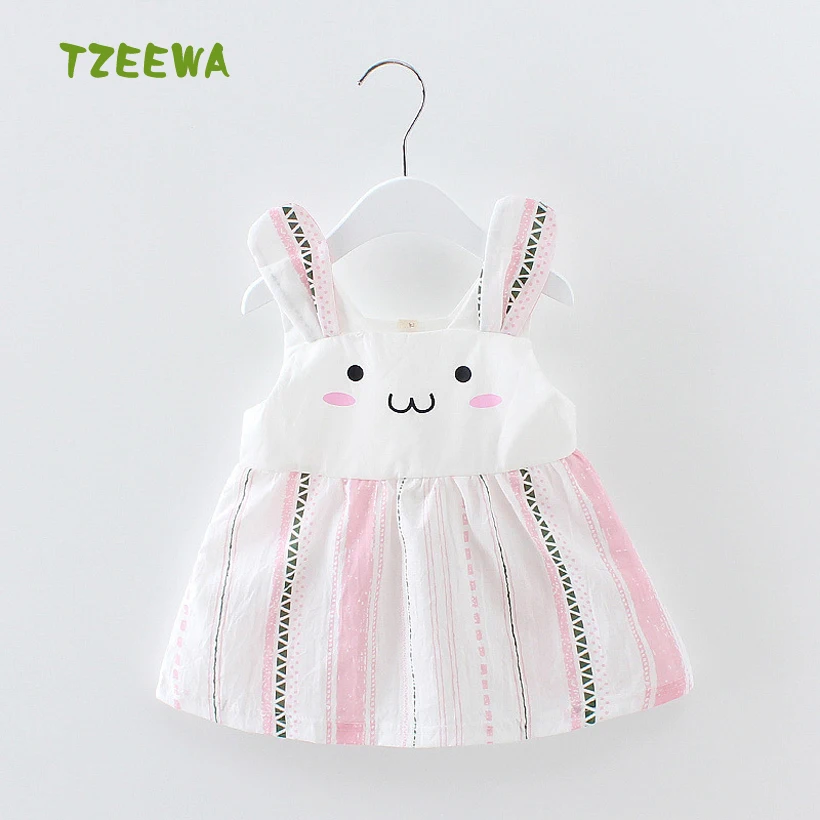Summer Baby Girl Dresses Rabbit Cartoon Dresses For Girls Sleeveless Enfant Princess Clothing Toddler Dress Baby Girl Clothes
Summer Baby Girl Dresses Rabbit Cartoon Dresses For Girls Sleeveless Enfant Princess Clothing Toddler Dress Baby Girl Clothes