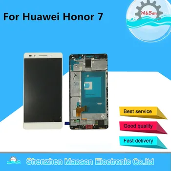 5.2" Original M&Sen For Huawei Honor 7 PLk-TL01H PLK-L01 PLK-UL00 PLK-AL10 LCD Screen Display+Touch Panel Digiziter With Frame
5.2" Original M&Sen For Huawei Honor 7 PLk-TL01H PLK-L01 PLK-UL00 PLK-AL10 LCD Screen Display+Touch Panel Digiziter With Frame