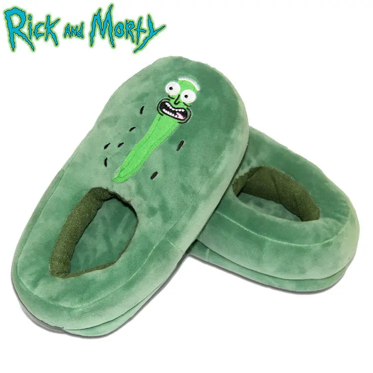 pickle rick slippers