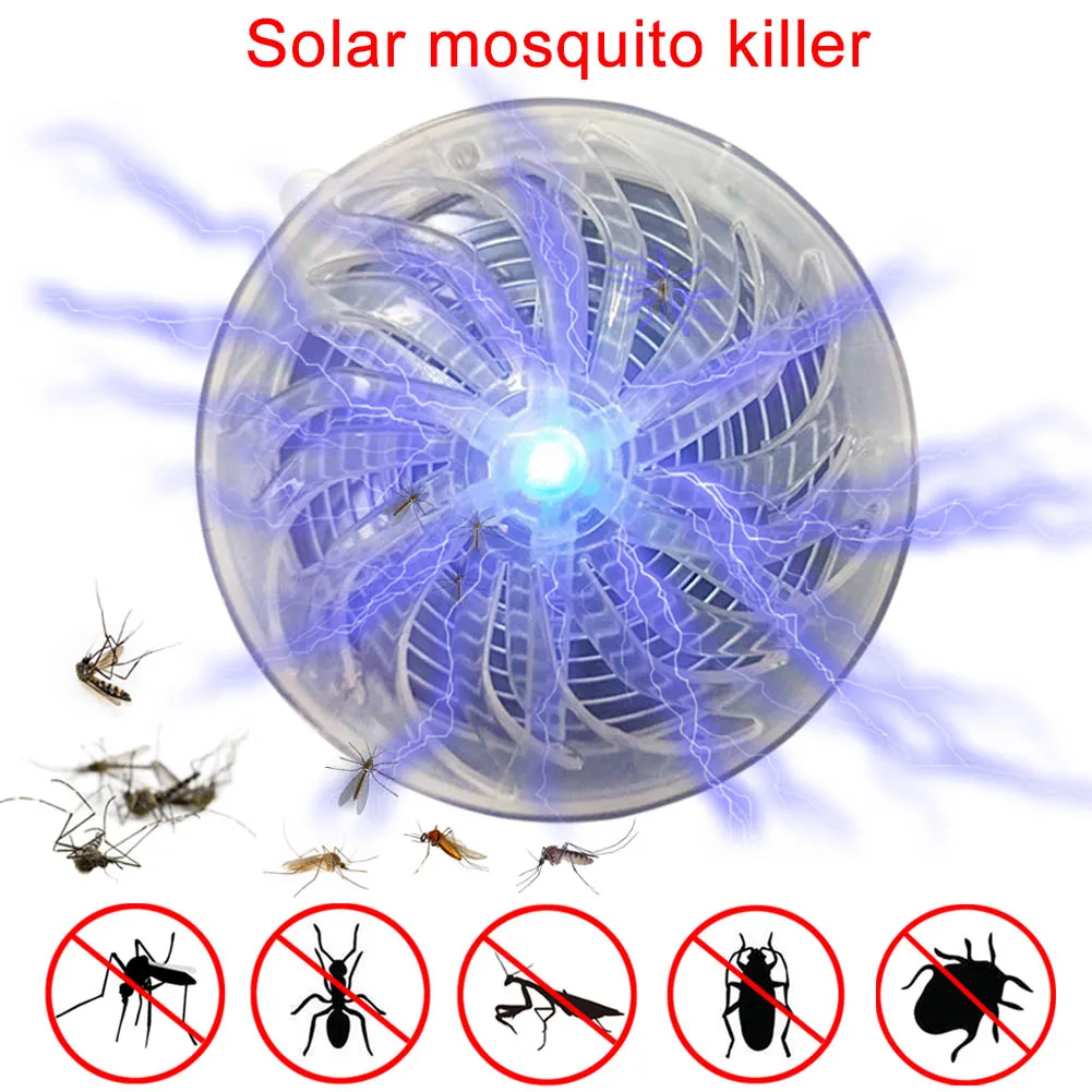 Solar Powered Buzz UV Lamp Light Fly Insect Bug Electric Shock Wireless Mosquito Killer HUG-Deals
Solar Powered Buzz UV Lamp Light Fly Insect Bug Electric Shock Wireless Mosquito Killer HUG-Deals