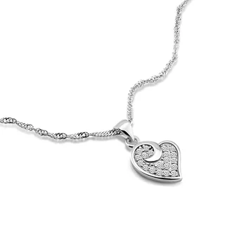 High Quality 2020 New Fashion Jewelry heart-shaped moon pendant Necklace 925 silver Pendants Lovely Gift for the Mom
High Quality 2020 New Fashion Jewelry heart-shaped moon pendant Necklace 925 silver Pendants Lovely Gift for the Mom