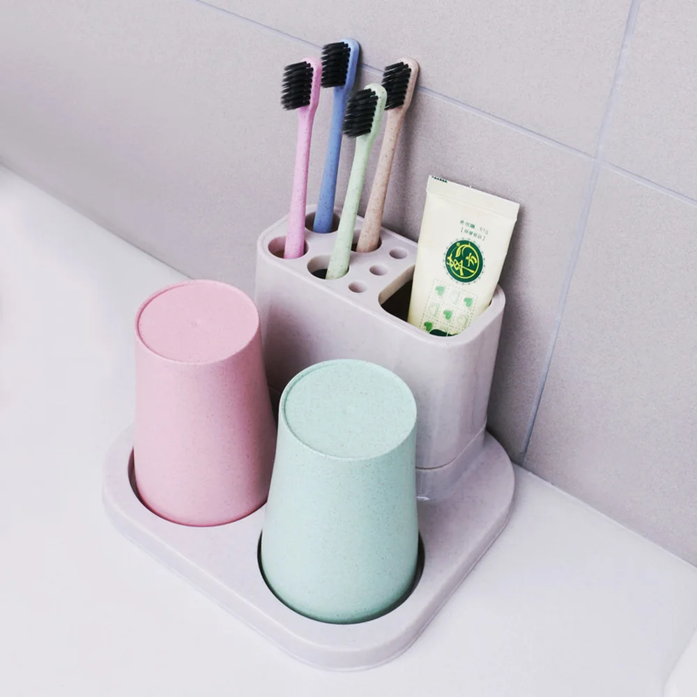 Toothbrush rack bathroom free punching brush cup shelf creative teeth tooth cup wash set four family LO719657
Toothbrush rack bathroom free punching brush cup shelf creative teeth tooth cup wash set four family LO719657