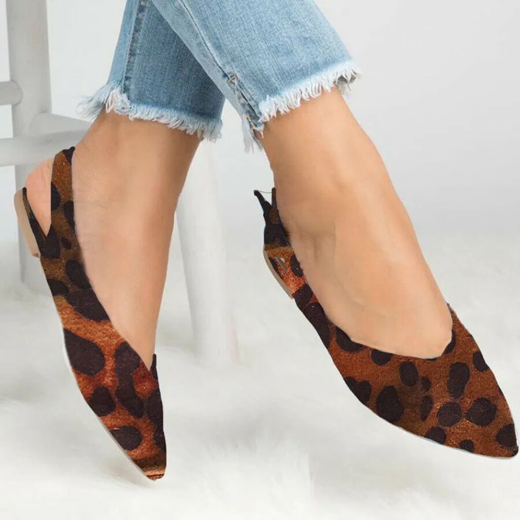 SAGACE Women Flats New Fashion Leopard Flock Flat Shoes Fashion Breathable Casual Female Shoes Summer Women Flats Dropship 5287
SAGACE Women Flats New Fashion Leopard Flock Flat Shoes Fashion Breathable Casual Female Shoes Summer Women Flats Dropship 5287