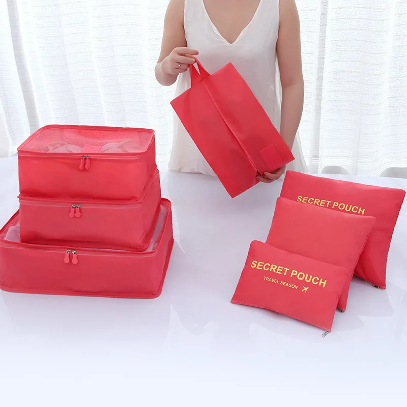 7pcs/set Travel Organizer Storage Bags Portable Luggage Organizer Clothes Tidy Pouch Suitcase Packing Laundry Bag Storage Case
7pcs/set Travel Organizer Storage Bags Portable Luggage Organizer Clothes Tidy Pouch Suitcase Packing Laundry Bag Storage Case