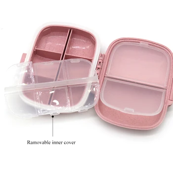 Mini Pill Box 8 Grid Space Portable Drug Storage Daily Multifunction Medicine Box Drug Accommodation Natural Ingredients
Mini Pill Box 8 Grid Space Portable Drug Storage Daily Multifunction Medicine Box Drug Accommodation Natural Ingredients