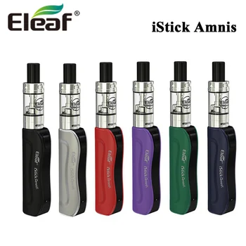 Original Eleaf iStick Amnis Kit with 2ML GS Drive Tank 900mAh Battery with GS Air M Mesh Coil Electronic Cigarette Vape Pen
Original Eleaf iStick Amnis Kit with 2ML GS Drive Tank 900mAh Battery with GS Air M Mesh Coil Electronic Cigarette Vape Pen