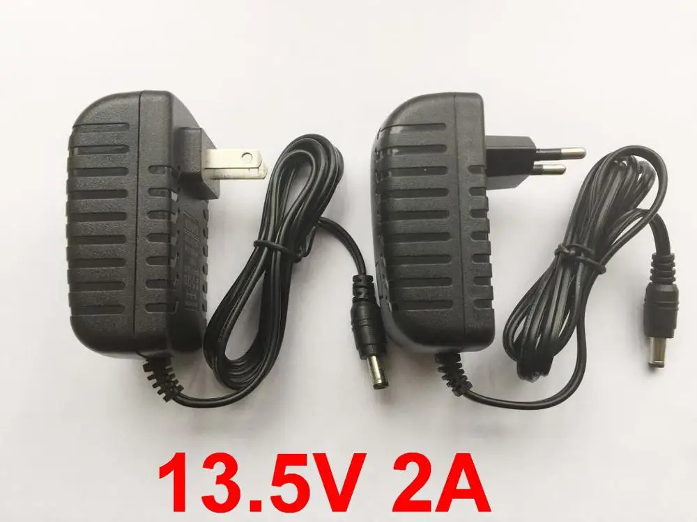 1PCS 13.5V 2A AC 100V-240V Converter Adapter DC 13.5V 2A 2000mA Power Supply EU US Plug 27W 5.5mm x 2.1-2.5mm
1PCS 13.5V 2A AC 100V-240V Converter Adapter DC 13.5V 2A 2000mA Power Supply EU US Plug 27W 5.5mm x 2.1-2.5mm
