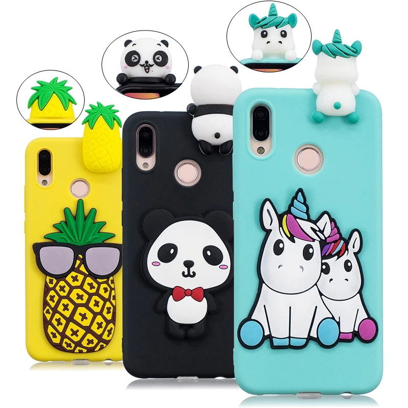 

Huawei P20 Lite Case Mate 10 Lite Cover Unicorn Panda Silicone Phone Case on for Huawei P20 Pro P10 P9 Lite Mate10 P20 Case Etui