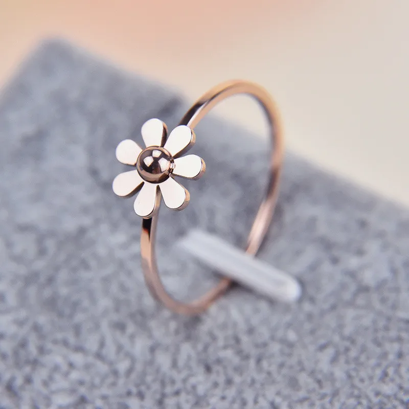 Martick New Fashion Camellia Design Stainless Steel Rings Beautiful Daisy For Women Jewelry Rings R470
Martick New Fashion Camellia Design Stainless Steel Rings Beautiful Daisy For Women Jewelry Rings R470