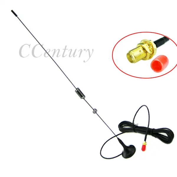 UT-106UV UHF VHF SMA-Female Car Antenna Dual Band Magnet Base for Baofeng CB Radio UV-5R BF-888S GT-5 GT-3 UV-82 Walkie Talkie
UT-106UV UHF VHF SMA-Female Car Antenna Dual Band Magnet Base for Baofeng CB Radio UV-5R BF-888S GT-5 GT-3 UV-82 Walkie Talkie