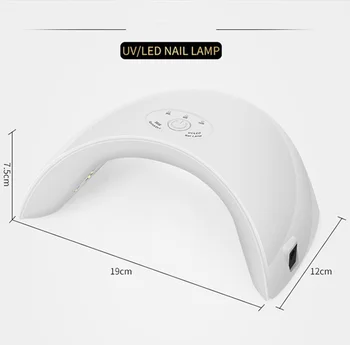 Infrared auto sensor 36W USB Charg Nail Lamp UV LED Lamp nail dryer machine 12pcs LED for curing gel varnish manicure quick dry
Infrared auto sensor 36W USB Charg Nail Lamp UV LED Lamp nail dryer machine 12pcs LED for curing gel varnish manicure quick dry