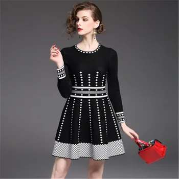 2018 Women's Spring New Products European and American Foreign Trade Outbreak Women's Gear Sweater Dress
2018 Women's Spring New Products European and American Foreign Trade Outbreak Women's Gear Sweater Dress