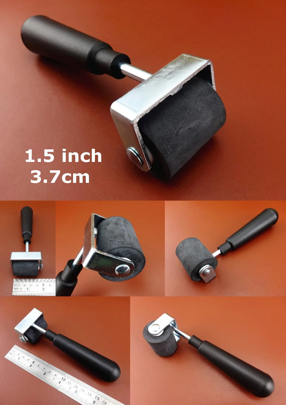 1pc Leather Craft Edge Press Roll Roller Glue Edges & Crease Leather Tool - Sewing Stitch Carving Stamping Knife Cutter Punch
1pc Leather Craft Edge Press Roll Roller Glue Edges & Crease Leather Tool - Sewing Stitch Carving Stamping Knife Cutter Punch