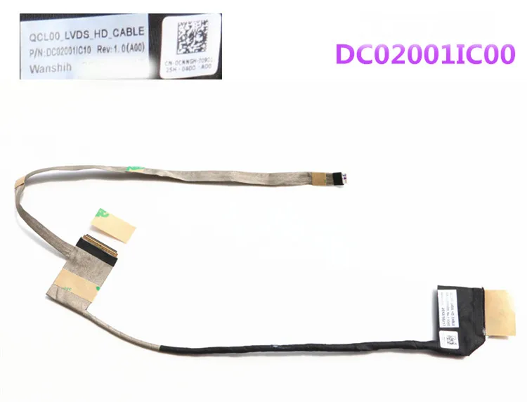 Laptop/Notebook LCD/LED/LVDS flex CABLE For DELL Inspiron 5520 5525 7520 M521R DC02001IC00
Laptop/Notebook LCD/LED/LVDS flex CABLE For DELL Inspiron 5520 5525 7520 M521R DC02001IC00