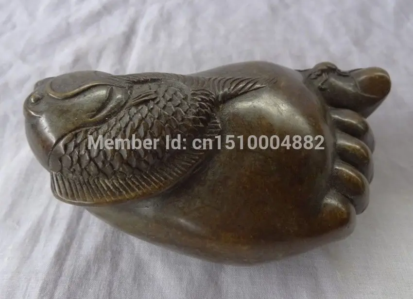 shitou 0023 Chinese Bronze Buddhism Spider Art Sculpture Wealth Fish On Buddha Feet Statue
shitou 0023 Chinese Bronze Buddhism Spider Art Sculpture Wealth Fish On Buddha Feet Statue