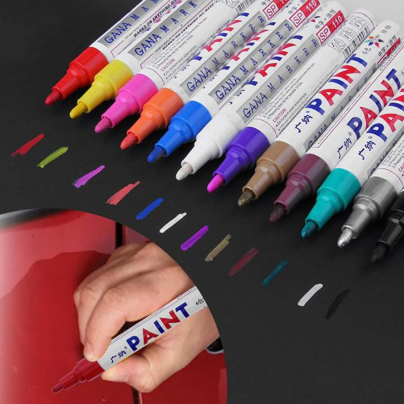 Waterproof Sunscreen Car Paint Pen Scratch Repair Pen Remover Painting Paint Marker Pen for Car
Waterproof Sunscreen Car Paint Pen Scratch Repair Pen Remover Painting Paint Marker Pen for Car