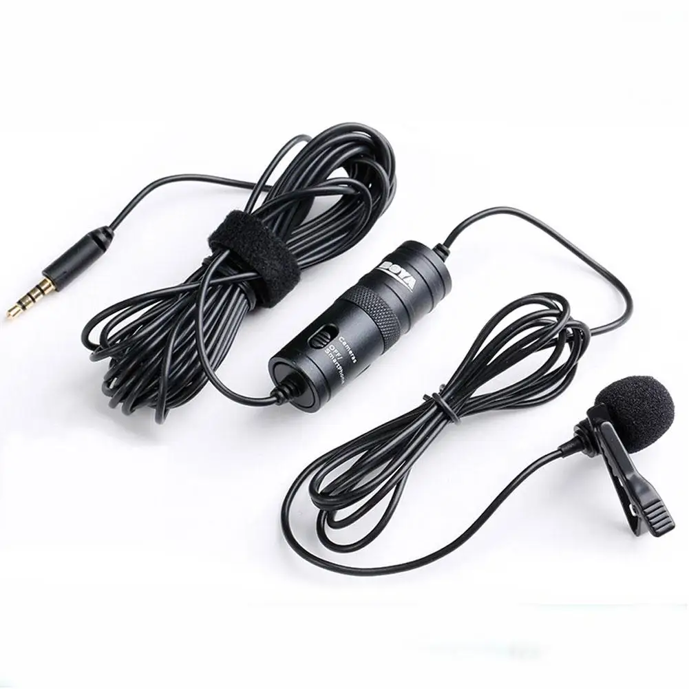 Hot Portable 3.5mm Collar Clip Electric Condenser Microphone for Smart Phone Camera
Hot Portable 3.5mm Collar Clip Electric Condenser Microphone for Smart Phone Camera