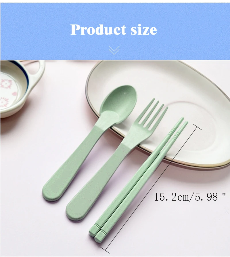 Creative Wheat Straw Children's Plate Organizer And Tableware Home Kitchen Out Picnic Portable Food Storage Green Tableware Creative Wheat Straw Children's Plate Organizer And Tableware Home Kitchen Out Picnic Portable Food Storage Green Tableware