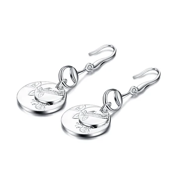 Long silver earrings fashion and personality.Solid 925 silver earrings woman Charming lady jewelry Wholesale flora earrings
Long silver earrings fashion and personality.Solid 925 silver earrings woman Charming lady jewelry Wholesale flora earrings