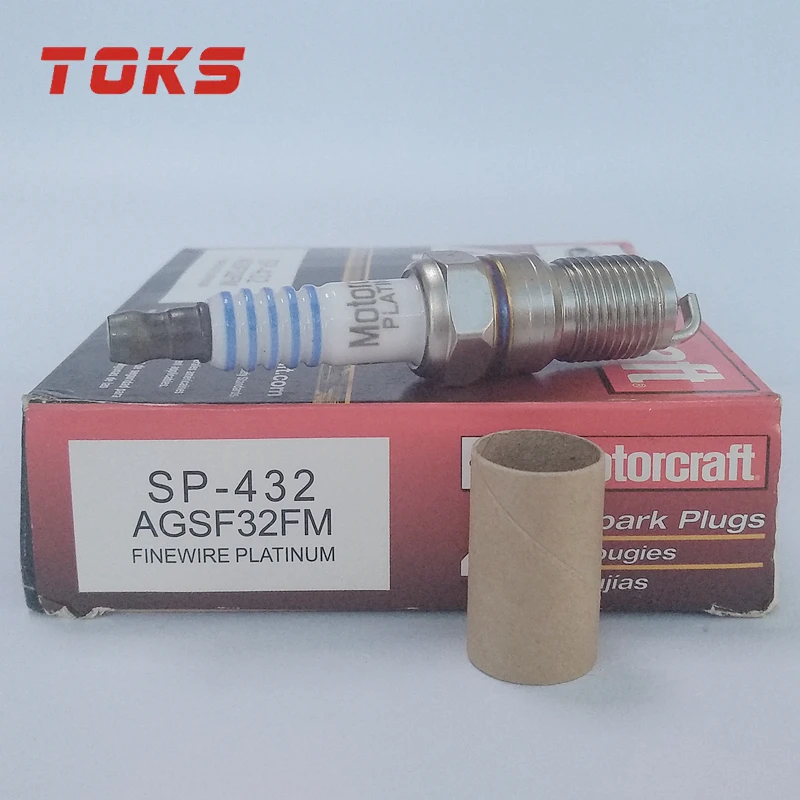 TOKS SP-432 Platinum Spark Plug AGSF32FM for Chevrolet Cadillac Ford Mazda Buick Pontiac GMC Mercury Audi Laforza Lincoln SP 432
TOKS SP-432 Platinum Spark Plug AGSF32FM for Chevrolet Cadillac Ford Mazda Buick Pontiac GMC Mercury Audi Laforza Lincoln SP 432