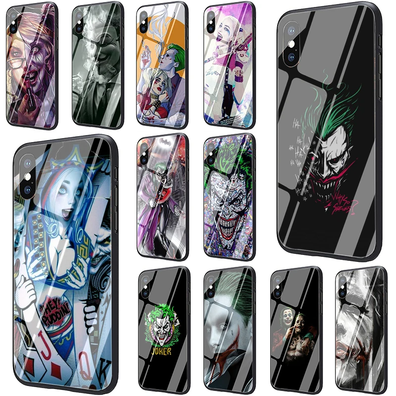 Harley Quinn Suicide Squad Joker Tempered Glass phone cover case for iphone 5 5s SE 6 6s 7 8 Plus X XR XS 11 pro Max
Harley Quinn Suicide Squad Joker Tempered Glass phone cover case for iphone 5 5s SE 6 6s 7 8 Plus X XR XS 11 pro Max