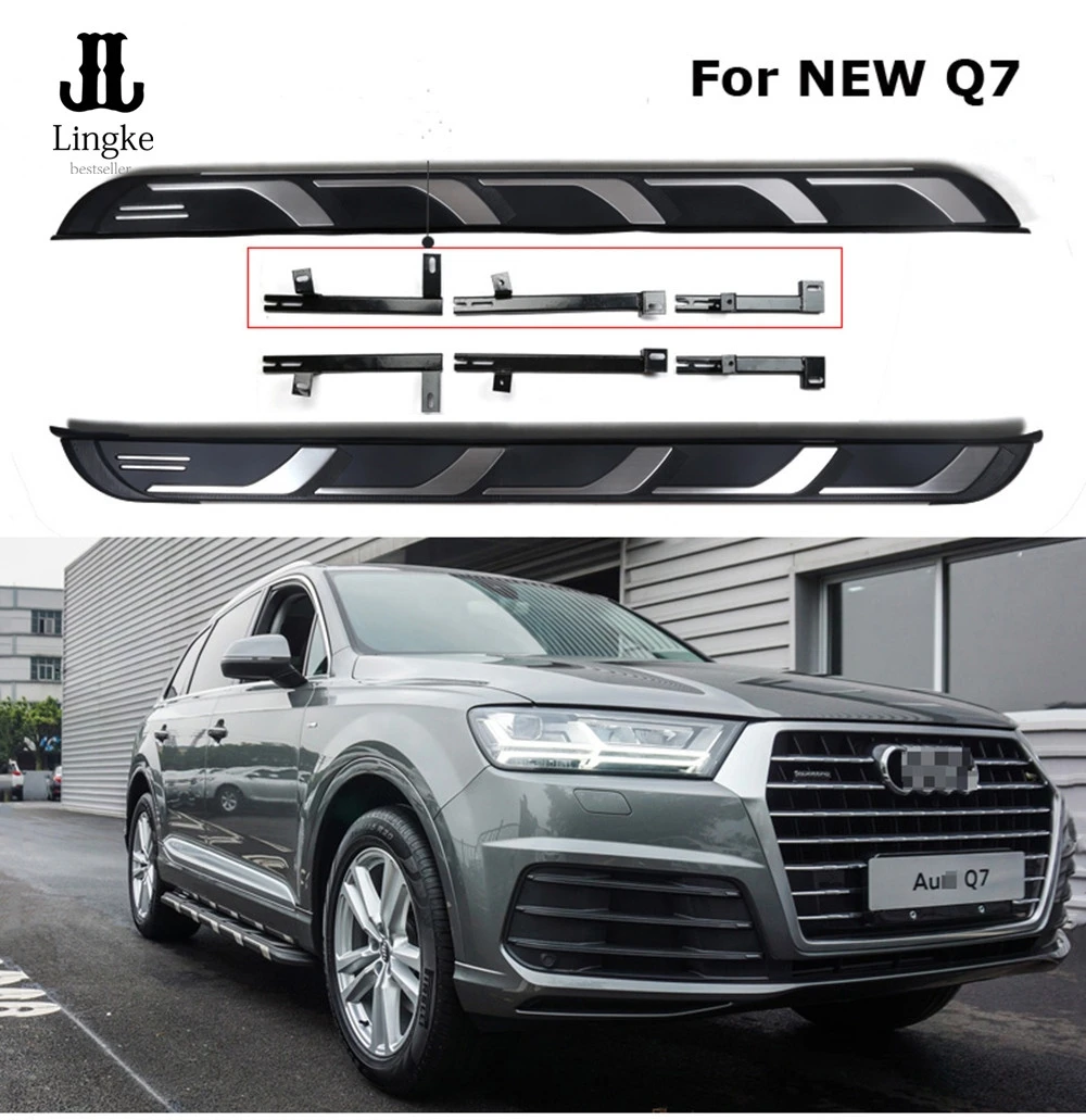 US stock for Audi Q7 2016-2017 2018 2019 running board side step Nerf bar pedal
US stock for Audi Q7 2016-2017 2018 2019 running board side step Nerf bar pedal
