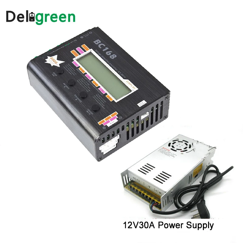 AOK BC168 1-6S 8A 200W Fast Charger with LCD Screen Intellective Balance Charger With 12V 30A power supply
AOK BC168 1-6S 8A 200W Fast Charger with LCD Screen Intellective Balance Charger With 12V 30A power supply