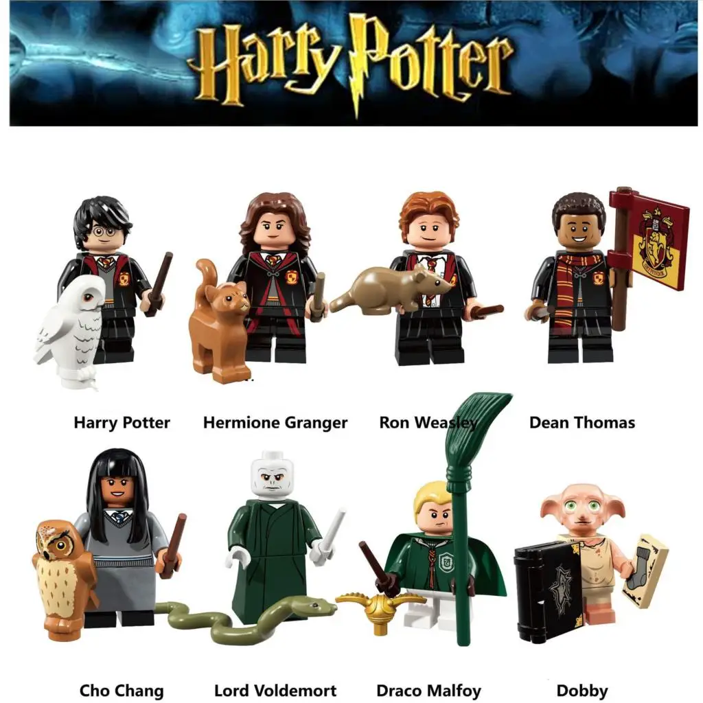 Harry Potters Dobby Moody Dumbledore Quirrell Filch Voldemort Dean Thomas Legoe Toys Figure Building Blocks Compatible With Lego
Harry Potters Dobby Moody Dumbledore Quirrell Filch Voldemort Dean Thomas Legoe Toys Figure Building Blocks Compatible With Lego