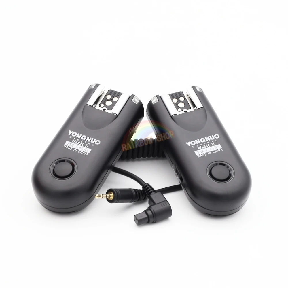 Yongnuo RF-603II C3 Flash Trigger RF603C C3 II RF 603 2 Transceivers for Canon 5dII 1D 6D 7D 50d 60d 500d 600d 1000d ti5 ti6
Yongnuo RF-603II C3 Flash Trigger RF603C C3 II RF 603 2 Transceivers for Canon 5dII 1D 6D 7D 50d 60d 500d 600d 1000d ti5 ti6