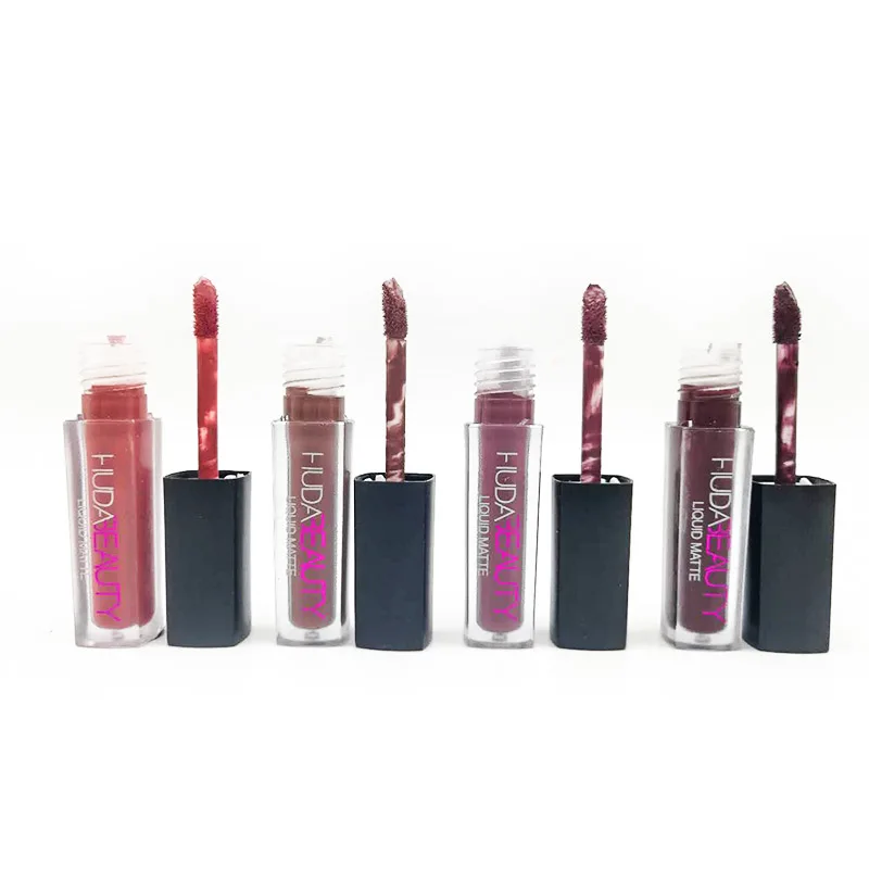 Huda Beauty Set Of 4 Mini Lip Gloss 