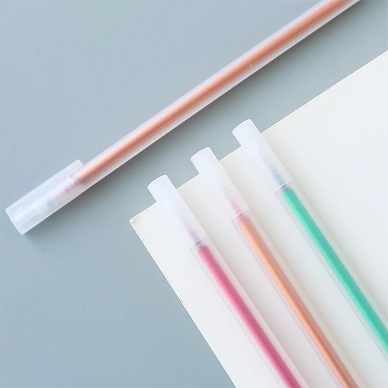 2Pcs/Lot Creative Novelty Simple transparent frosted water colour Gel Pen Ink Marker Pen School Office Supply Gift Pen E0628
2Pcs/Lot Creative Novelty Simple transparent frosted water colour Gel Pen Ink Marker Pen School Office Supply Gift Pen E0628