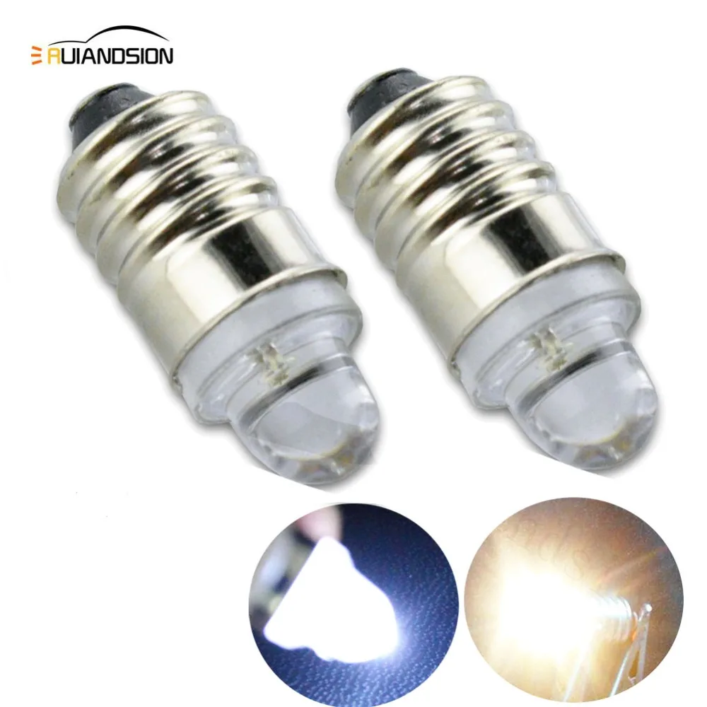 2pcs 3V E10 Screw Warning signal bulb 20lm Instrumentation led Warm White 4300K White 6000K
2pcs 3V E10 Screw Warning signal bulb 20lm Instrumentation led Warm White 4300K White 6000K